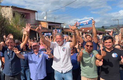 Tanque d’Arca recebe Arthur Lira em caminhada
