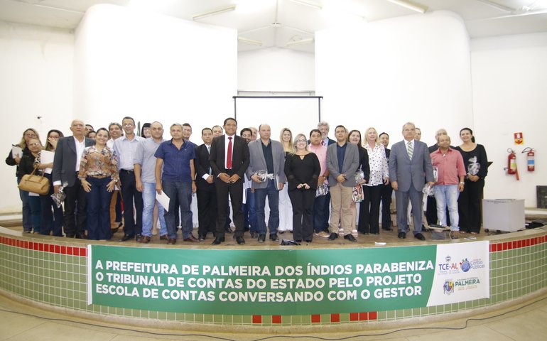 Palmeira sedia evento do TCE sobre Controle na Gestão