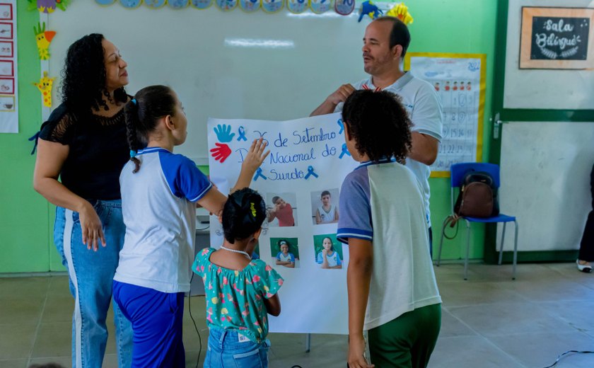 Educação celebra o Dia Nacional dos surdos e o Dia Internacional da Língua de Sinais