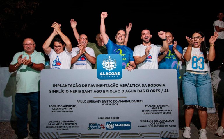 Maior povoado de Olho d’Água das Flores ganha novo acesso com o Alagoas de Ponta a Ponta