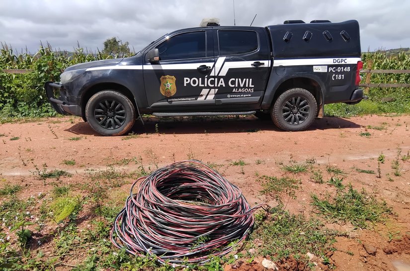 Operação desencadeada pela Equatorial Alagoas e Polícia Civil flagra desvio ilegal de energia em propriedade rural de Santana do Ipanema