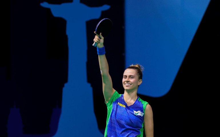 Tênis de mesa: Takahashi chega às quartas de etapa do circuito mundial