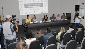 COLETIVA CORONA VÍRUS SERGIPE / Foto: Valter Sobrinho ASCOM SES