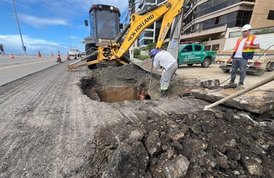 Avenida Álvaro Otacílio fecha parcialmente para obras em galeria