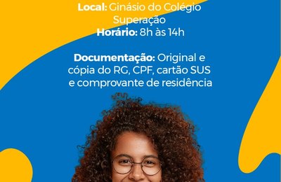 Palmeira inicia vacinação de 16 anos + sem comorbidades