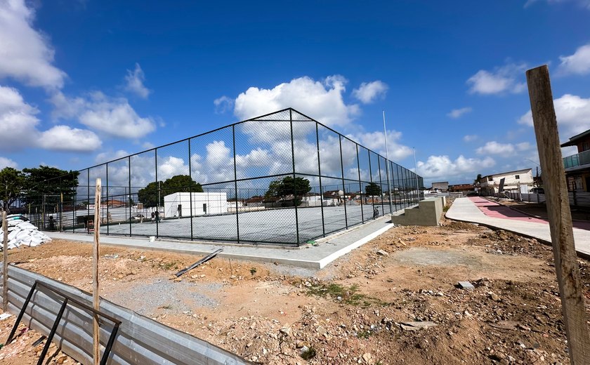 Obras de expansão do Parque Esportivo do Biu chegam a 85% de conclusão