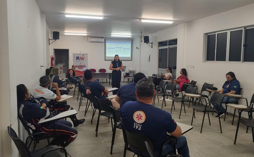 Samu Maceió realiza terceira turma do curso sobre atendimento a mulheres vítimas de violência