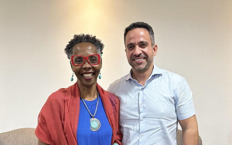 Governador recebe secretária nacional da Igualdade Racial e faz convite a prefeitos alagoanos
