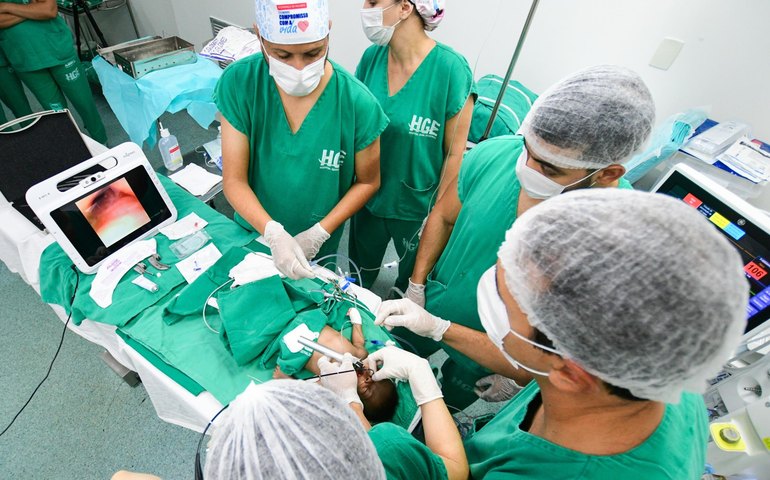 Bebês internados no HGE são beneficiados com exames especiais do Projeto Respirar