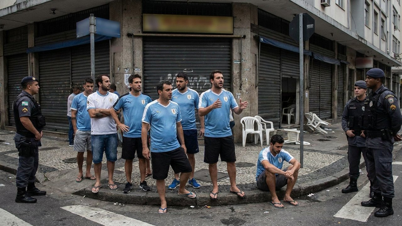 Torcedores uruguaios são condenados por vandalismo antes de jogo da Libertadores no Rio