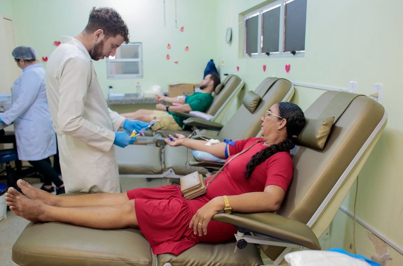 Hemoal realiza coleta de sangue em Coruripe: Solidariedade Salva Vidas