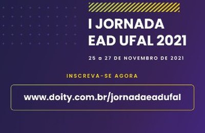 Educação a Distância da Ufal realiza evento virtual a partir do dia 25 de novembro