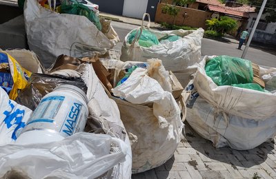 Recicla Maceió: campanha recolhe mais de 400 kg no bairro do Antares