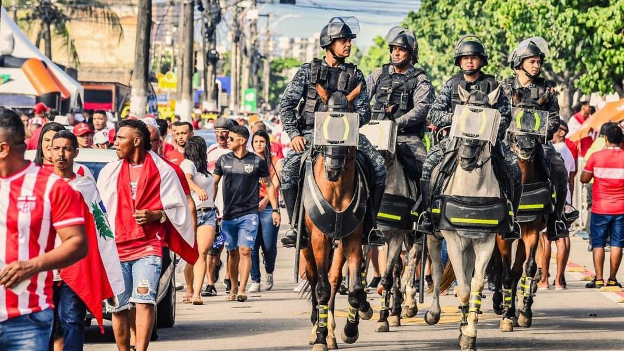 PM divulga esquema de segurança para o clássico CRB x CSA pelo Alagoano 2025