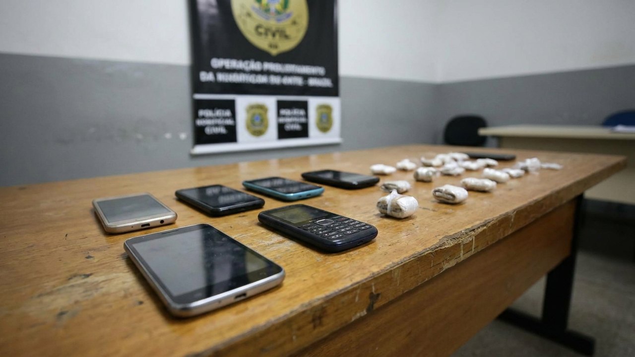 Operação mira organização criminosa que abastecia presos com drogas e celulares