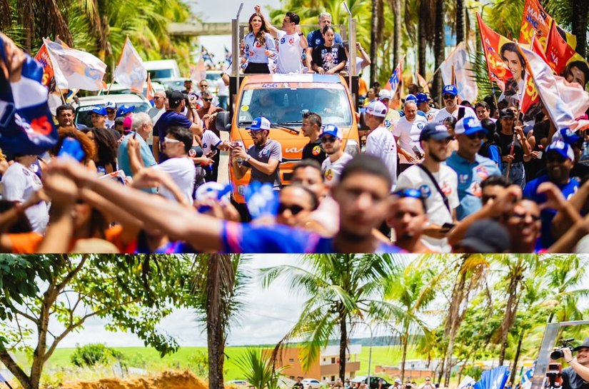Caravana da Mudança percorre quatro cidades e reúne multidões em apoio a JHC