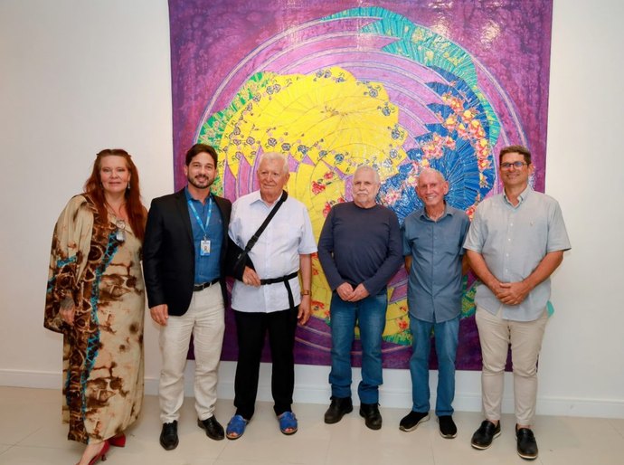 Abertura da exposição de Delson Uchôa inicia celebração dos 15 anos da Galeria Cesmac