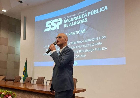 SSP apresenta boas práticas de gestão de recursos em workshop nacional, em Brasília
