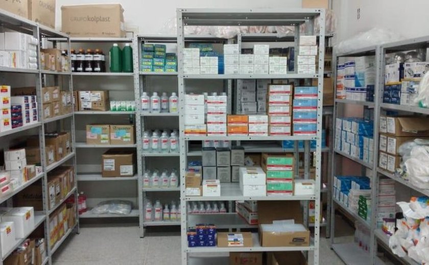 Saúde para todos: Arapiraca recebe mais de 5 toneladas de medicamento para reabastecimento