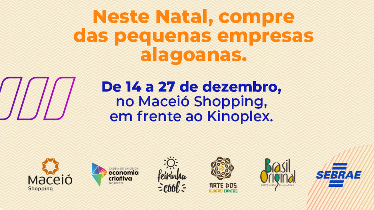Feira vai impulsionar vendas de produtos da Economia Criativa