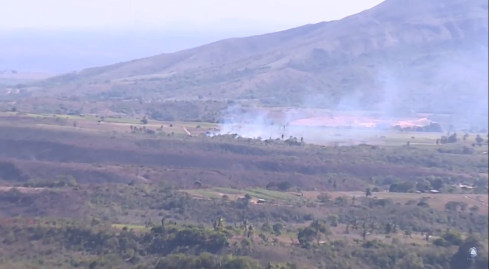 INCÊNDIO NA SERRA DE ITABAIANA