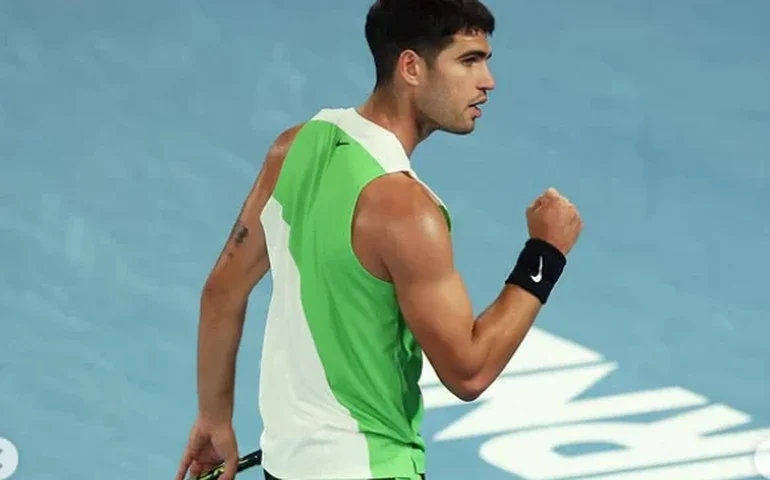 Alcaraz se surpreende com alto nível dos rivais: 'Parece que enfrento Federer em toda rodada'