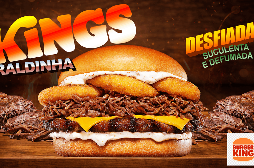 Burger King® apresenta King Fraldinha e reforça democratização de ingredientes premium com a linha The Kings