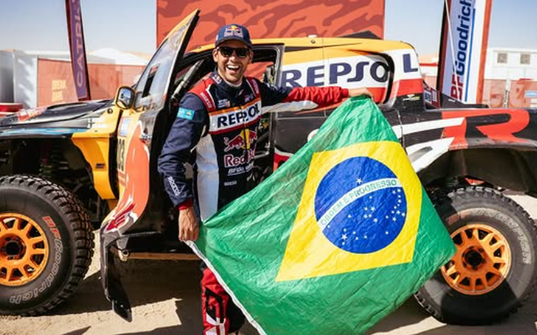 Lucas Moraes encerra participação com vitória na última etapa do Rali Dakar; Al Rajhi é campeão