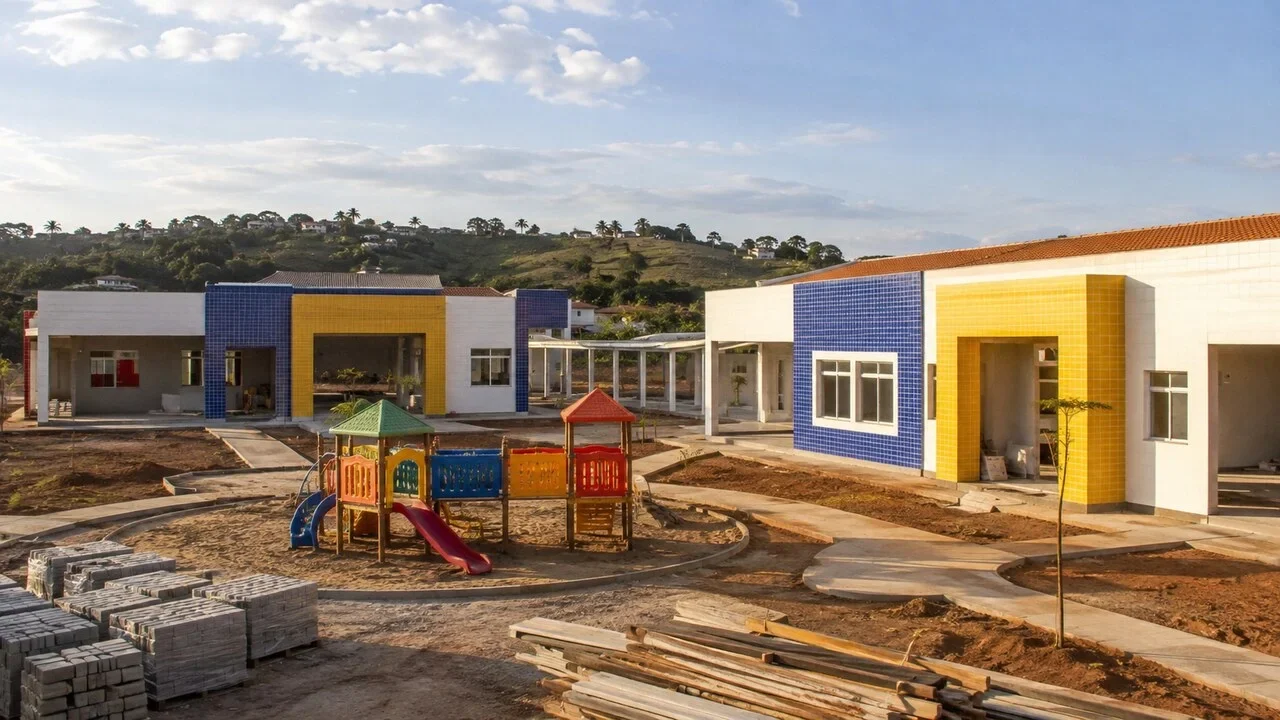 Arapiraca publica contrato de R$ 8,37 milhões para construir dois centros infantis
