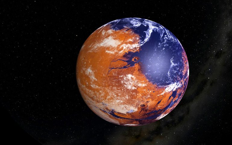 Chuvas em Marte? Rochas de caulinita sugerem passado tropical no planeta vermelho