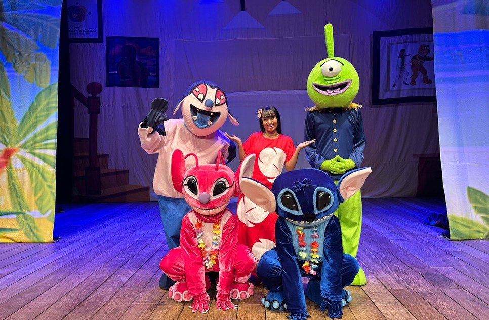 Lilo e Stitch no Teatro / Foto: Foto: Divulgação