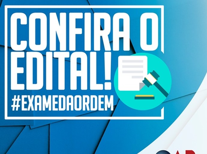 Estão abertas as inscrições para o XXII Exame de Ordem; confira o edital