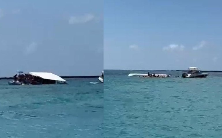 Uma pessoa morre em naufrágio de catamarã em Maragogi