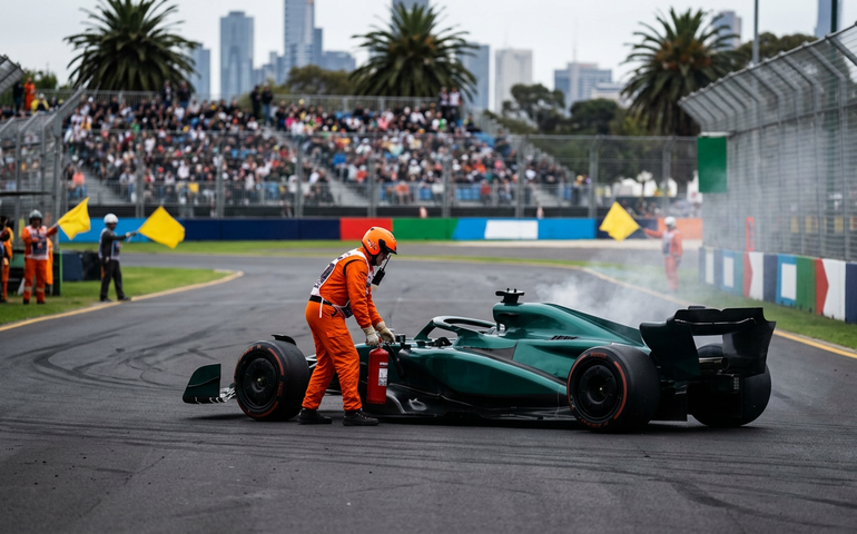 F-1 abre temporada 2026 com problemas técnicos e drama na Aston Martin