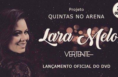 Cantora Lara Melo lança novo DVD no Teatro de Arena