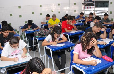 Escolas municipais promovem aulões preparatórios para a prova Saeb 2023