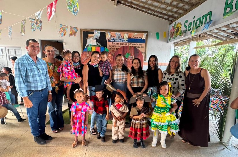 Lagoa da Canoa celebra tradição e cultura com festividades juninas nas escolas da rede municipal