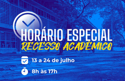 Ufal estabelece horário especial durante o recesso acadêmico