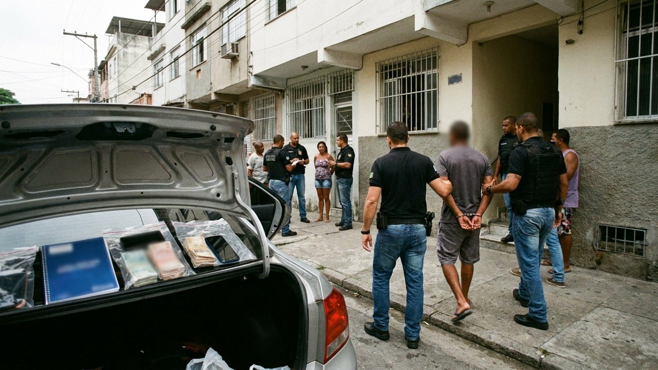 Acusado de agiotagem preso no Cachambi tem 15 passagens pela polícia e fez ao menos dez vítimas, segundo delegada