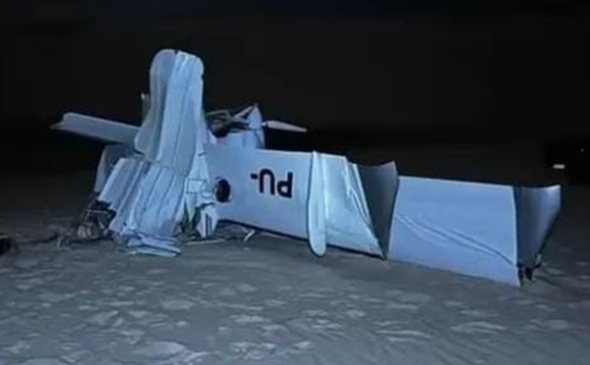 Queda de avião em área turística dos Lençóis Maranhenses deixa duas vítimas fatais