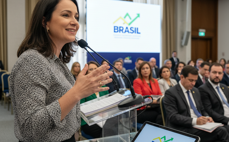 Tebet destaca IPCA dentro da meta e avanço do emprego no Brasil