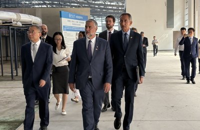 Missão brasileira visita laboratório chinês de prevenção a desastres hídricos