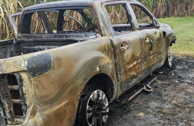 PC investiga achado de corpo carbonizado em uma caminhonete em Marechal Deodoro