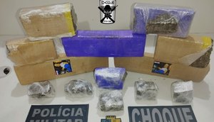 Homem é preso com 5kg de maconha em Nossa Senhora do Socorro / Foto: Foto: SSP/Divulgação