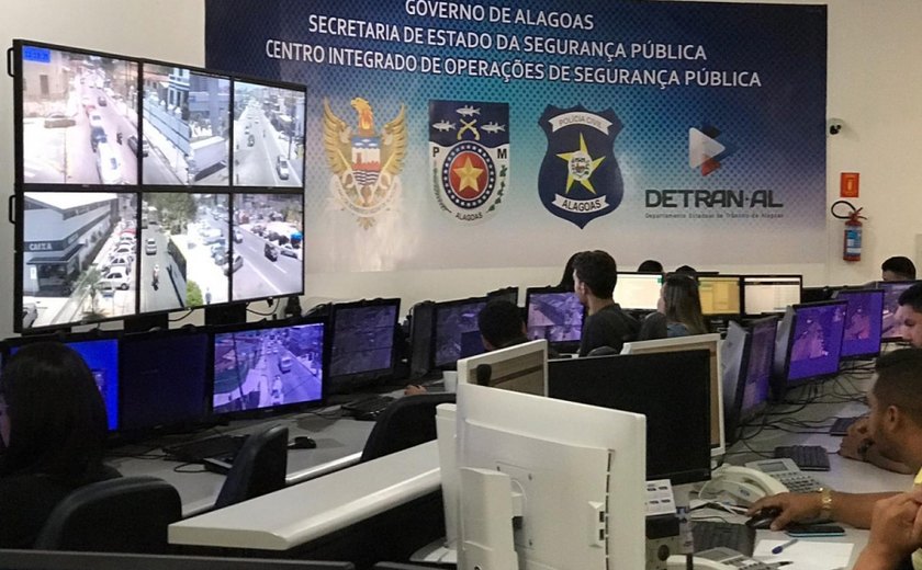 Sistema de Videomonitoramento auxilia na solução de roubos e furtos em Maceió