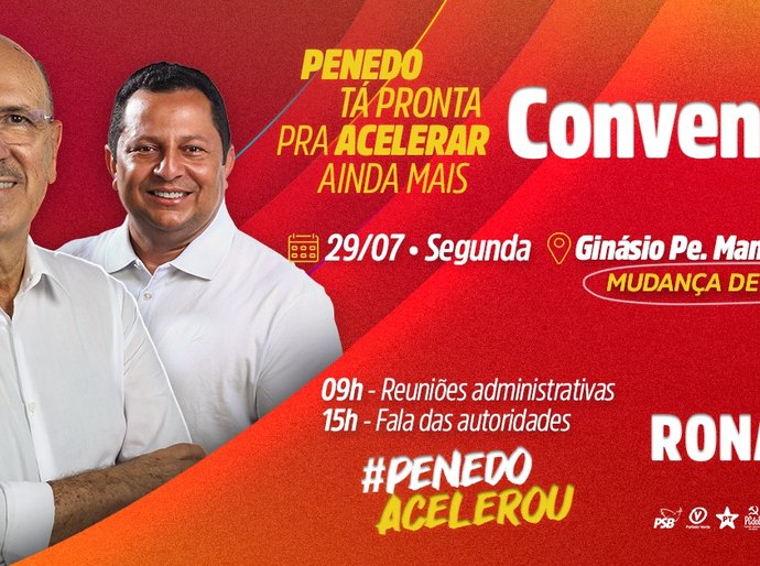 Por expectativa de grande público, convenção de Ronaldo Lopes muda para o ginásio do estadual