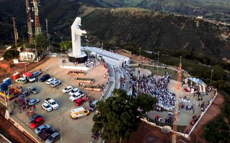 Acesso ao Cristo do Goití é fechado para manutenção