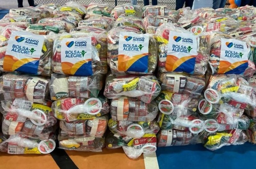 Prefeitura de Campo Alegre amplia distribuição mensal de cestas básicas de 2.500 para 3.000 famílias