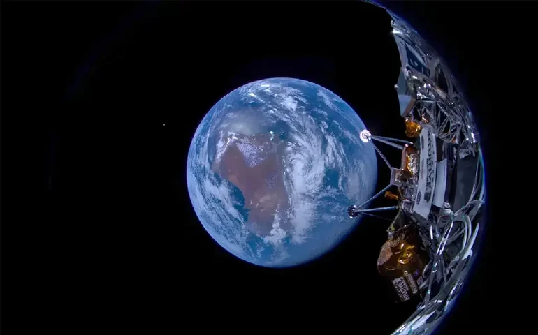 Empresa dos EUA consegue pousar sonda na Lua após 52 anos