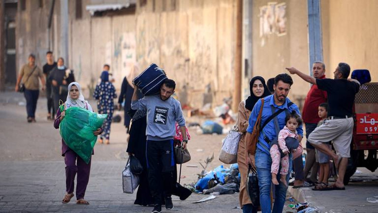 Número de palestinos que migraram para o Egito em seis meses de guerra pode chegar a 100 mil, diz embaixador